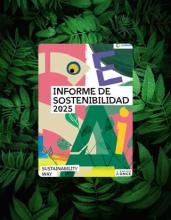 Portada Informe de Sostenibilidad ILUNION 2025. Sustainability Way