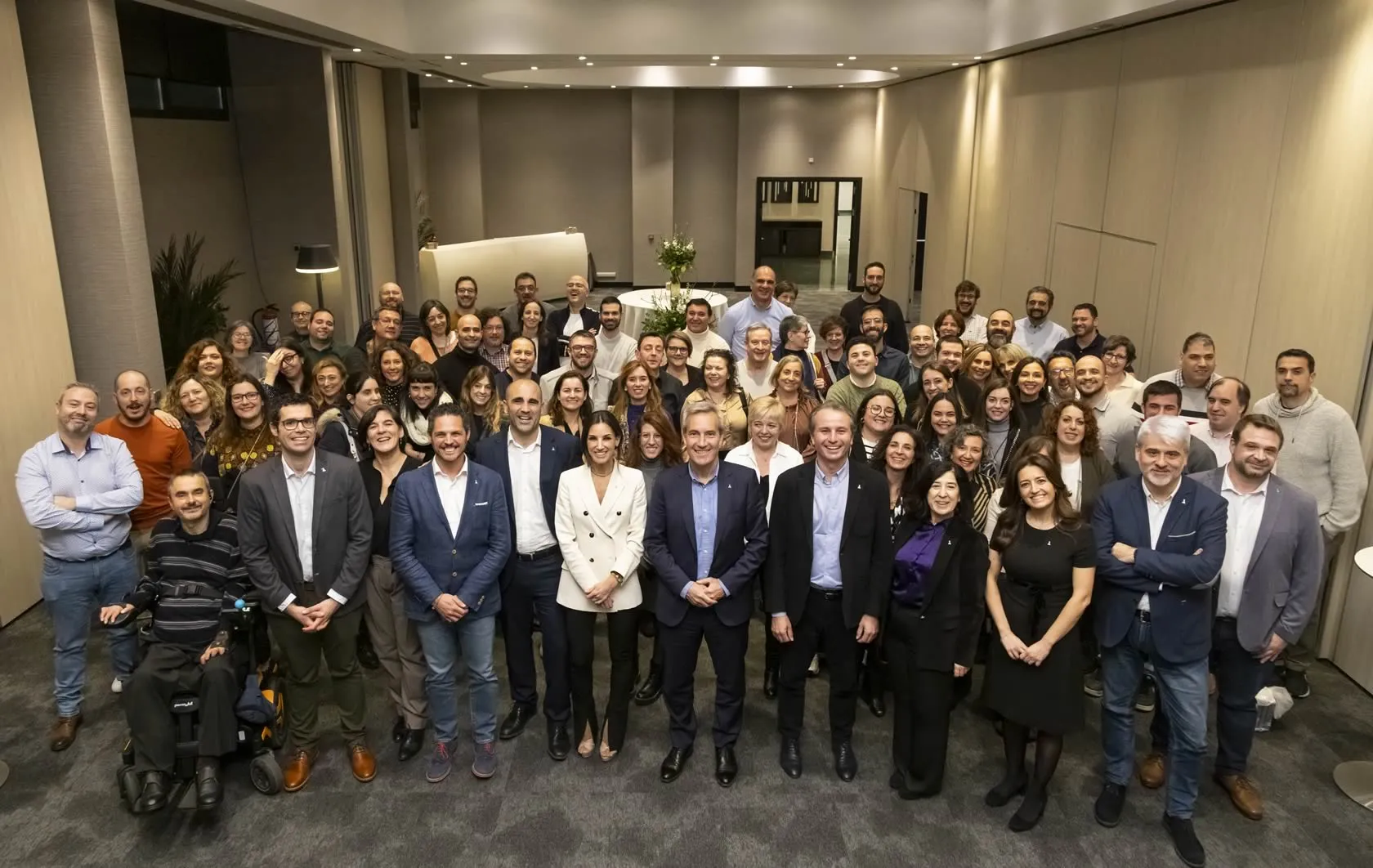 Fotagrafía del equipo de ILUNION Accesibilidad