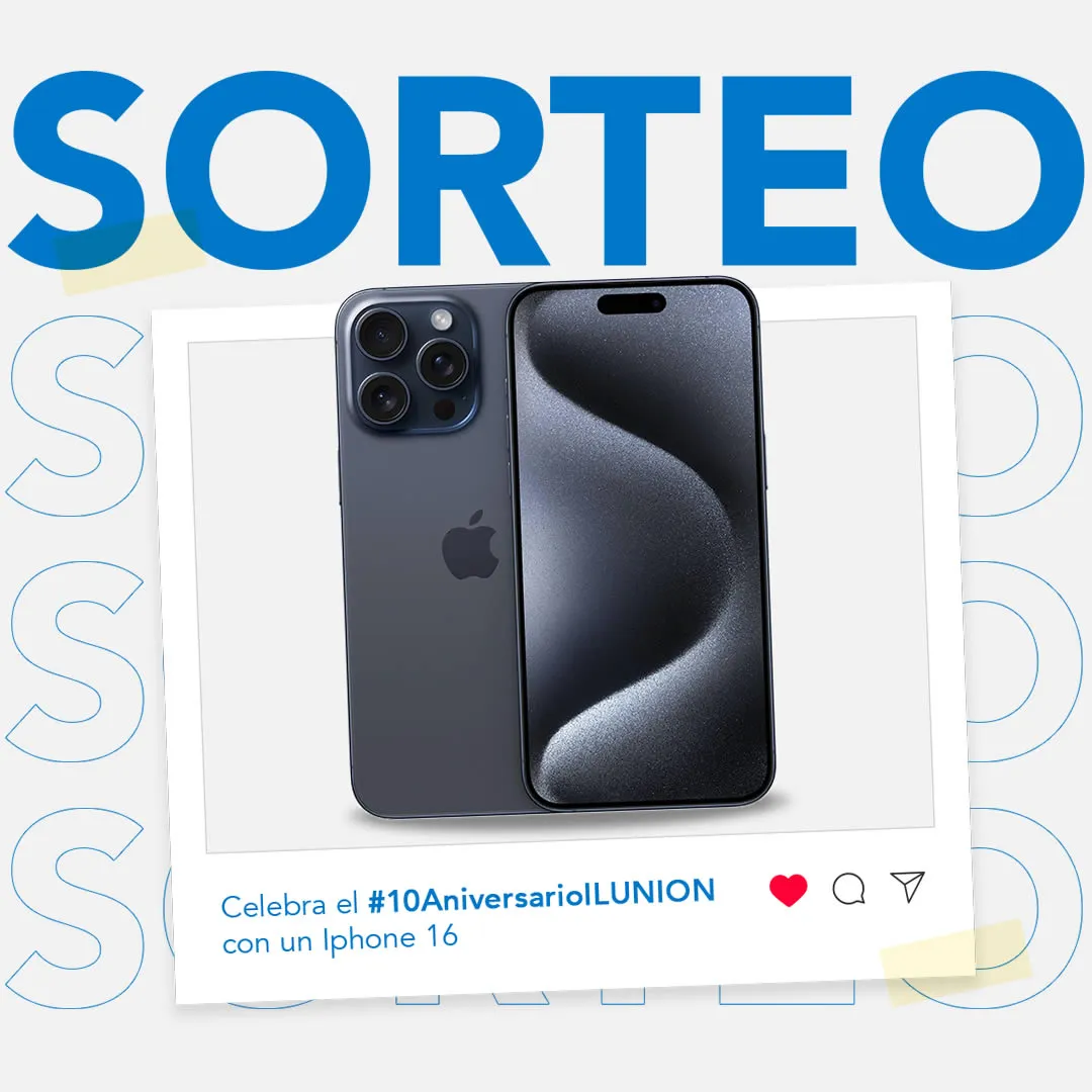 Sorteo. Celebra el 10º aniversario de ILUNION