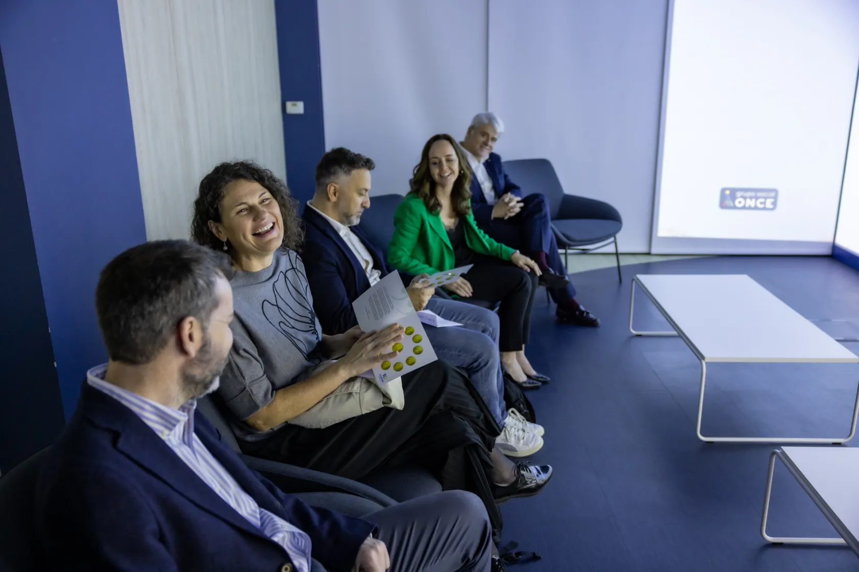 Uno de los momentos de la jornada celebrada entre ILUNION Accesibilidad y el IE Business School