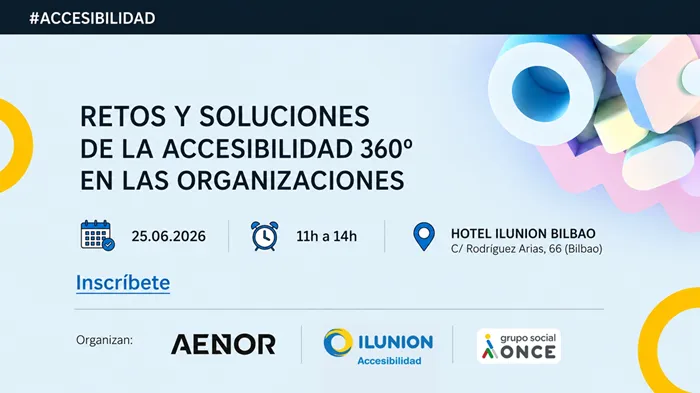 Creatividad de la jornada 'Retos y soluciones de accesibilidad en las organizaciones'