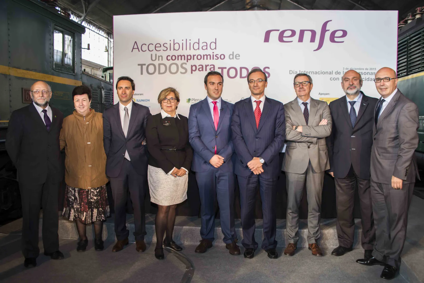 Presentación de la App Renfe Atendo en Museo del Ferrocarril 