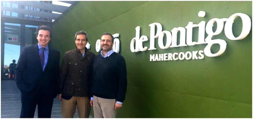 Alejandro Oñoro, José Ángel Preciados y Enrique Martínez