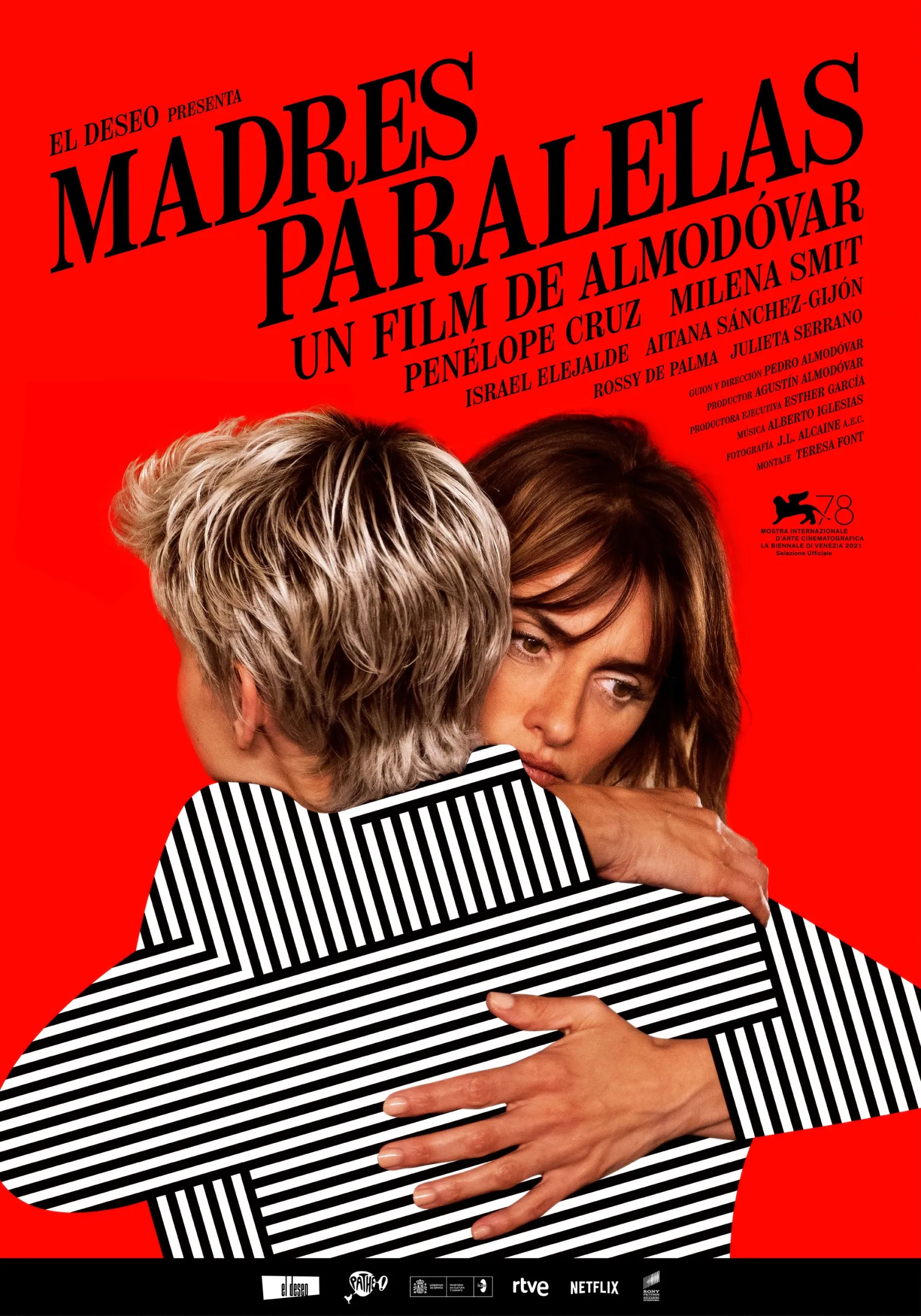 Cartel de la película "Madres paralelas"