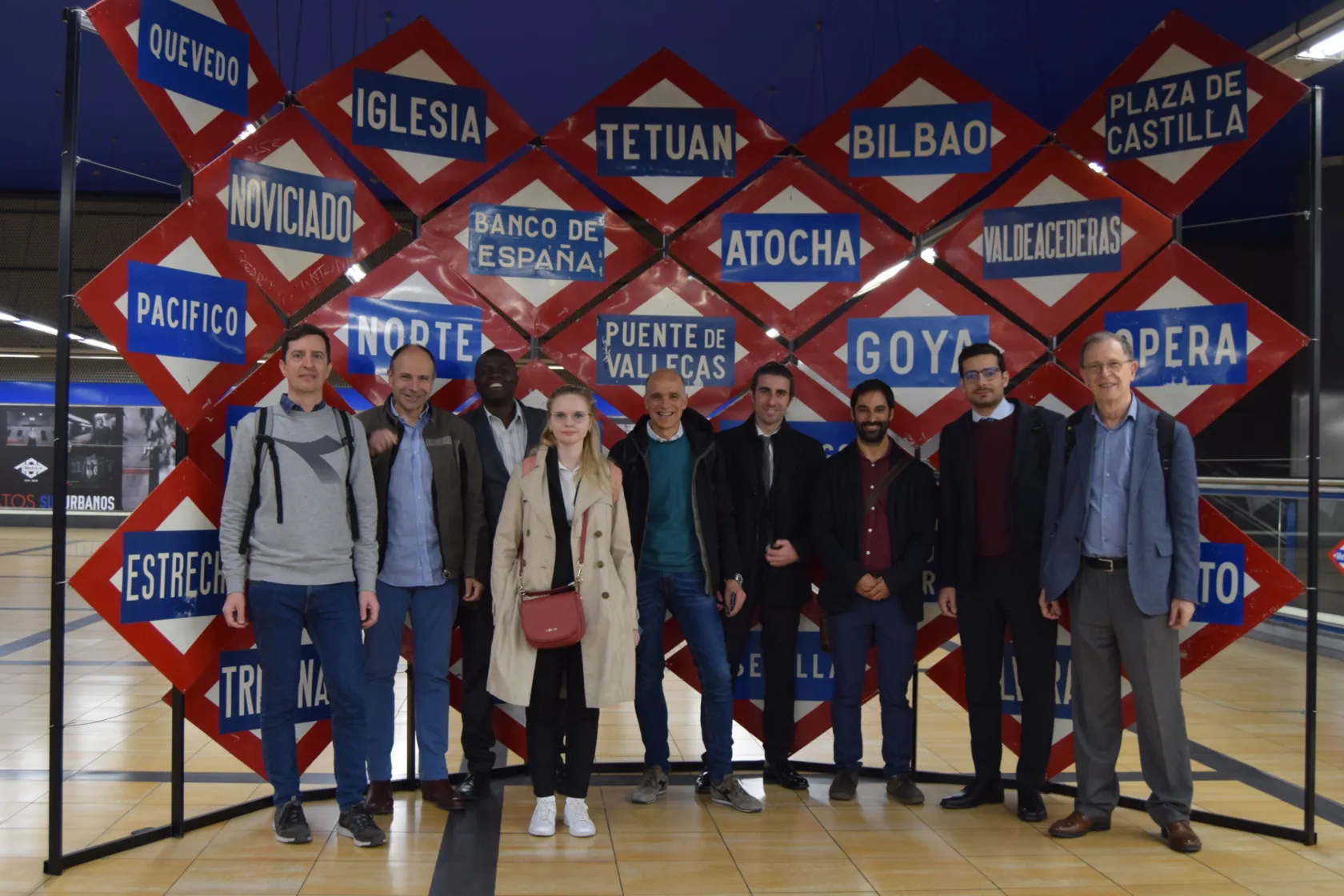 ILUNION Tecnología y Accesibilidad se reúne con sus socios del proyecto europeo FAIR Stations en Metro de Madrid 