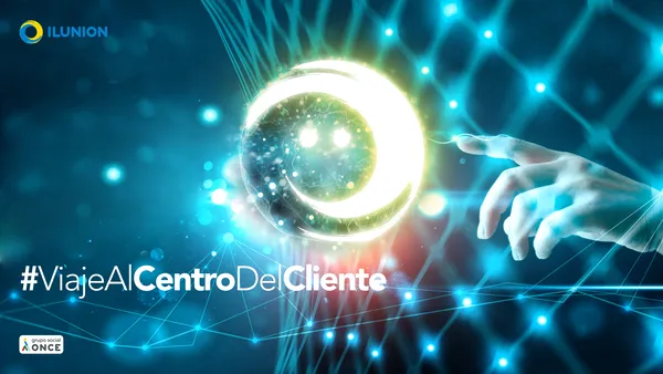 Imagen de Contact Center con el claim Viaje al centro del cliente