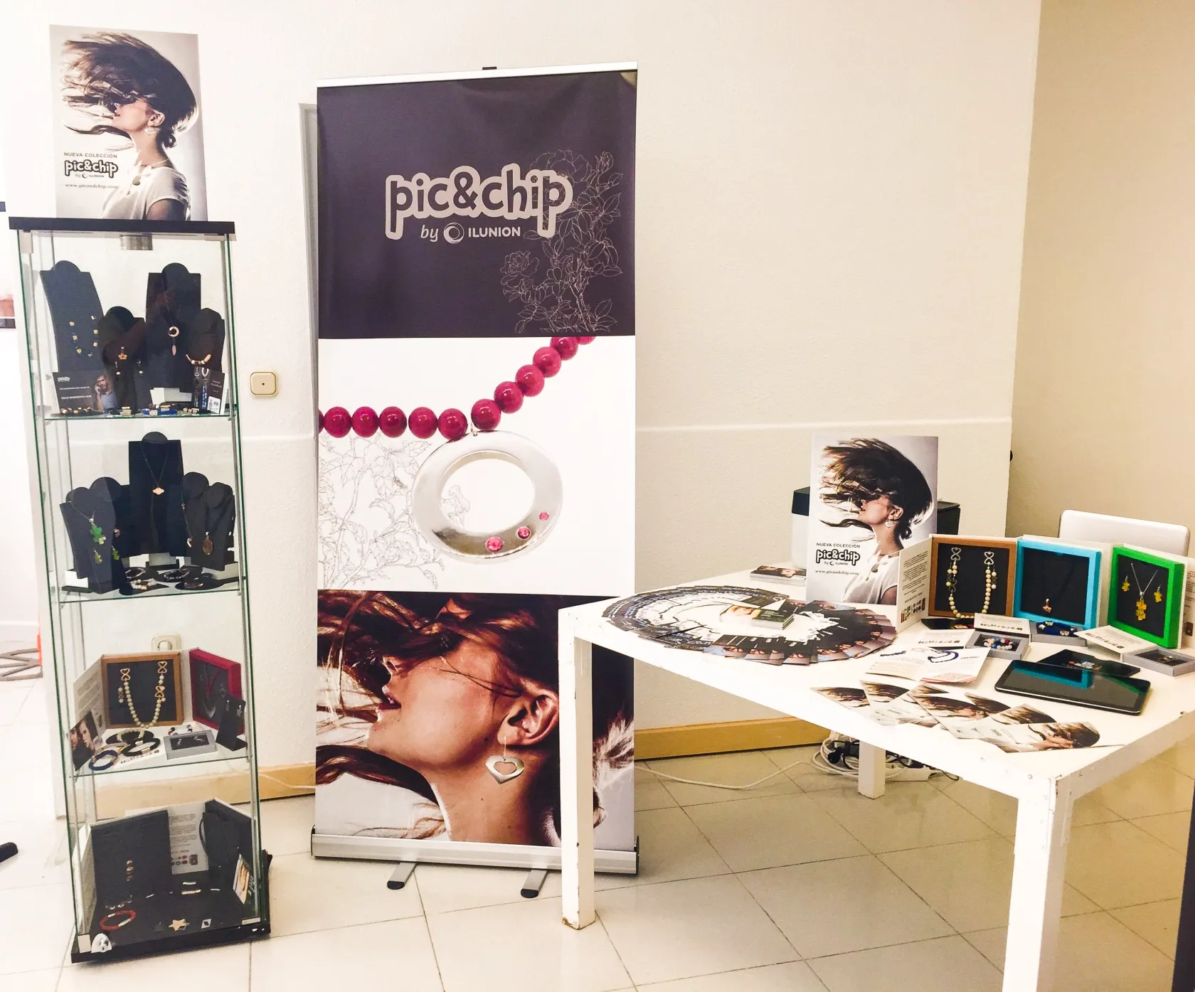 Pic&Chip, firma de bisutería de ILUNION Reciclado, en el Festival Recuore