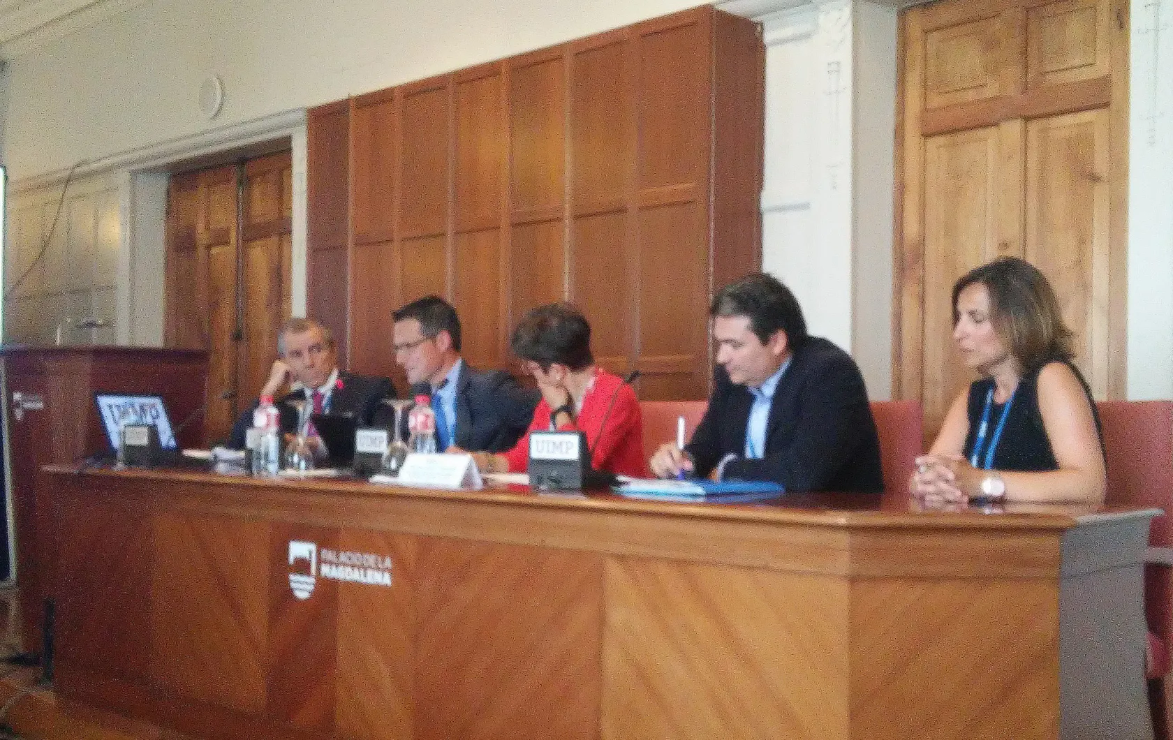 Fernando de verano en un curso de verano de la UIMP