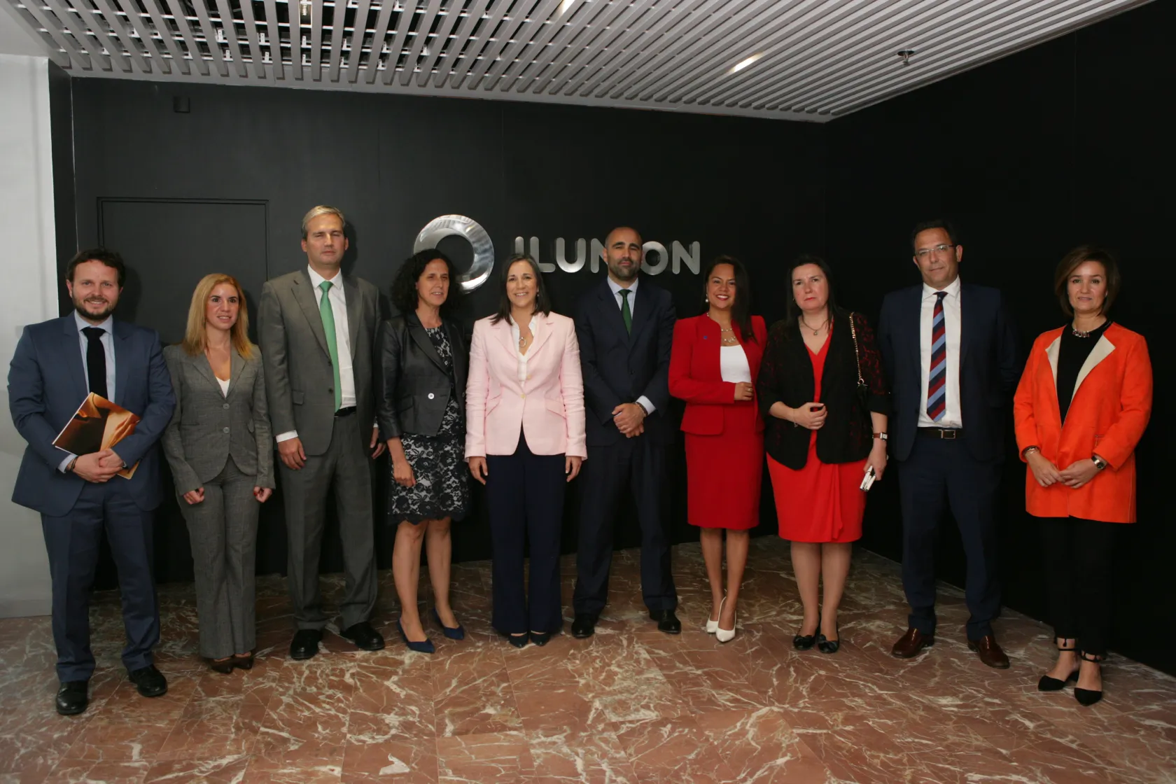 La primera dama de Costa Rica conoce el trabajo de ILUNION