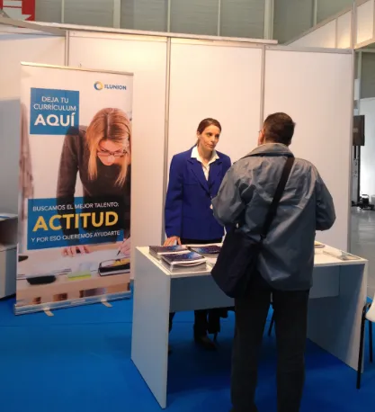 Estand de ILUNION en el Salón Sin Barreras