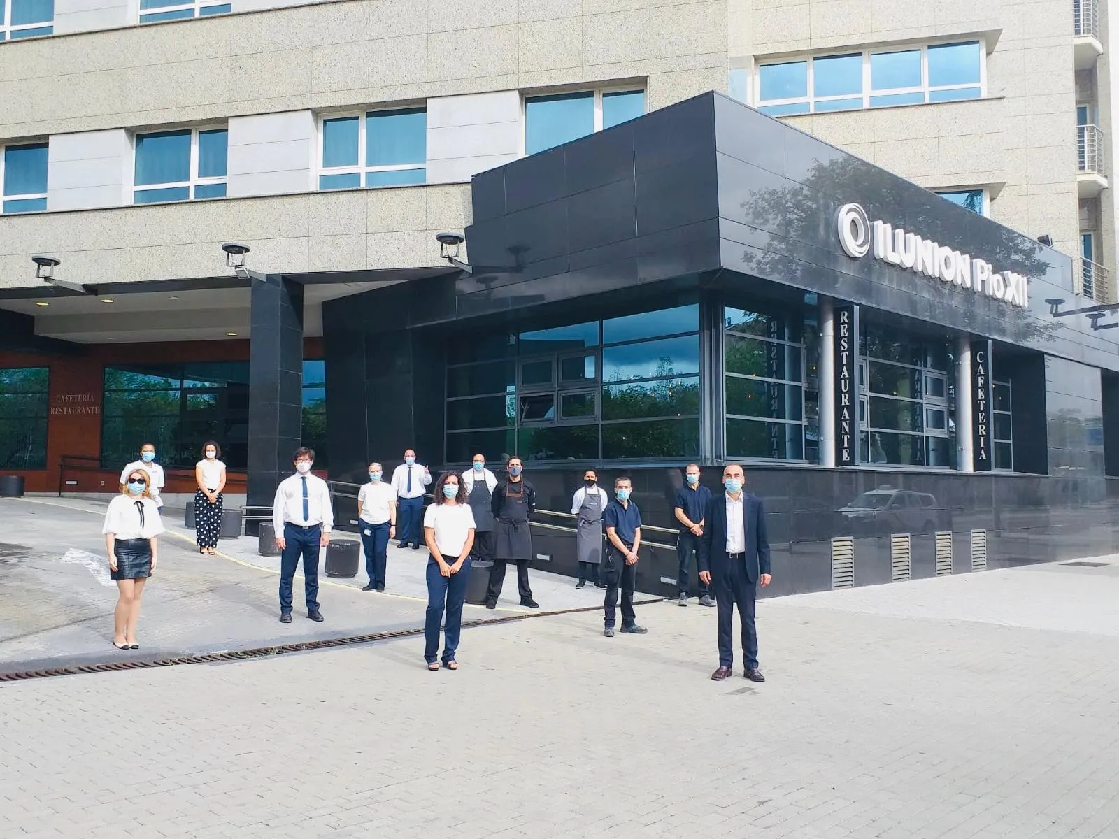 El hotel ILUNION Pío XII reabre hoy sus puertas tras el cierre por la pandemia