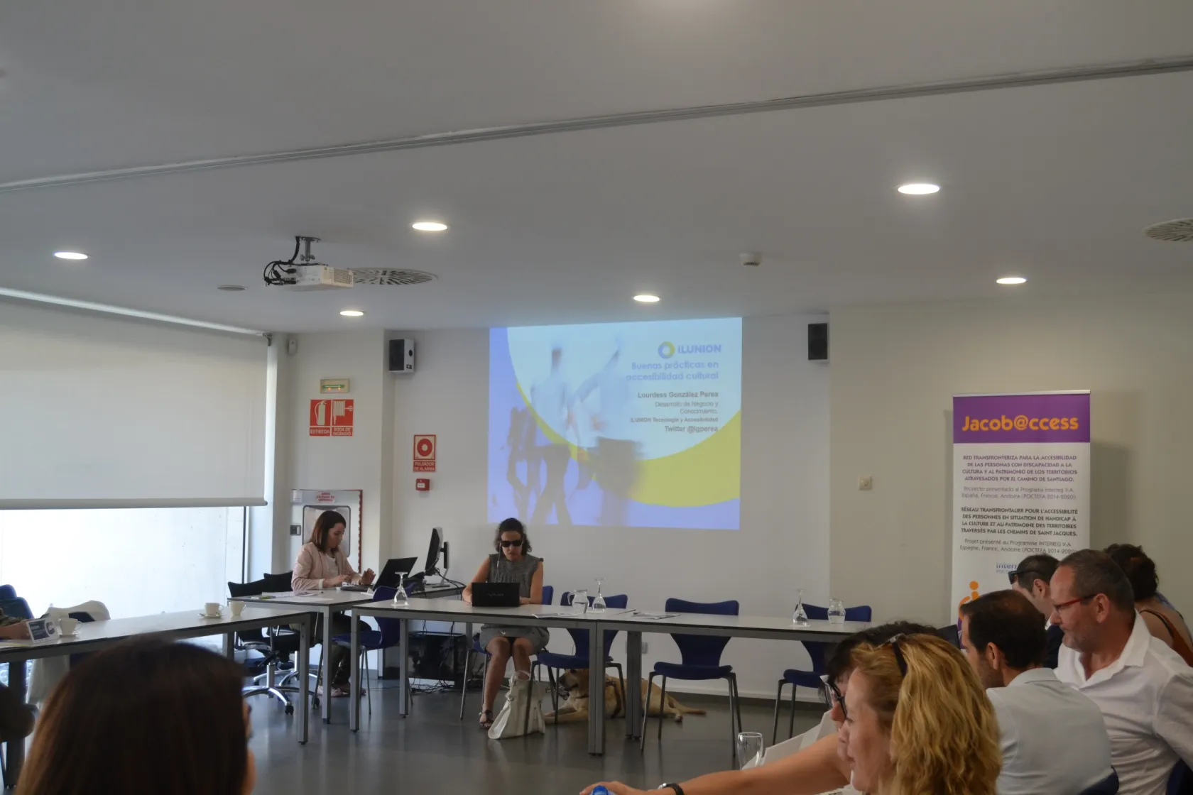 Fundación ONCE e ILUNION participan en una jornada  del proyecto Jacob@ccess