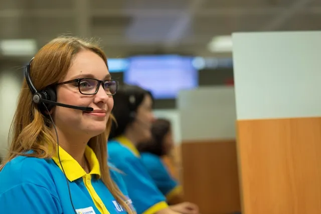 Trabajadora de ILUNION Teleasistencia 