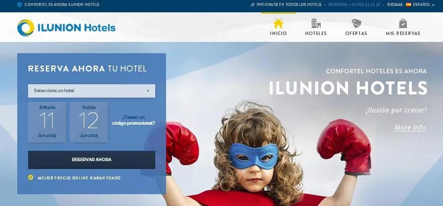 Confortel es ahora ILUNION Hotels