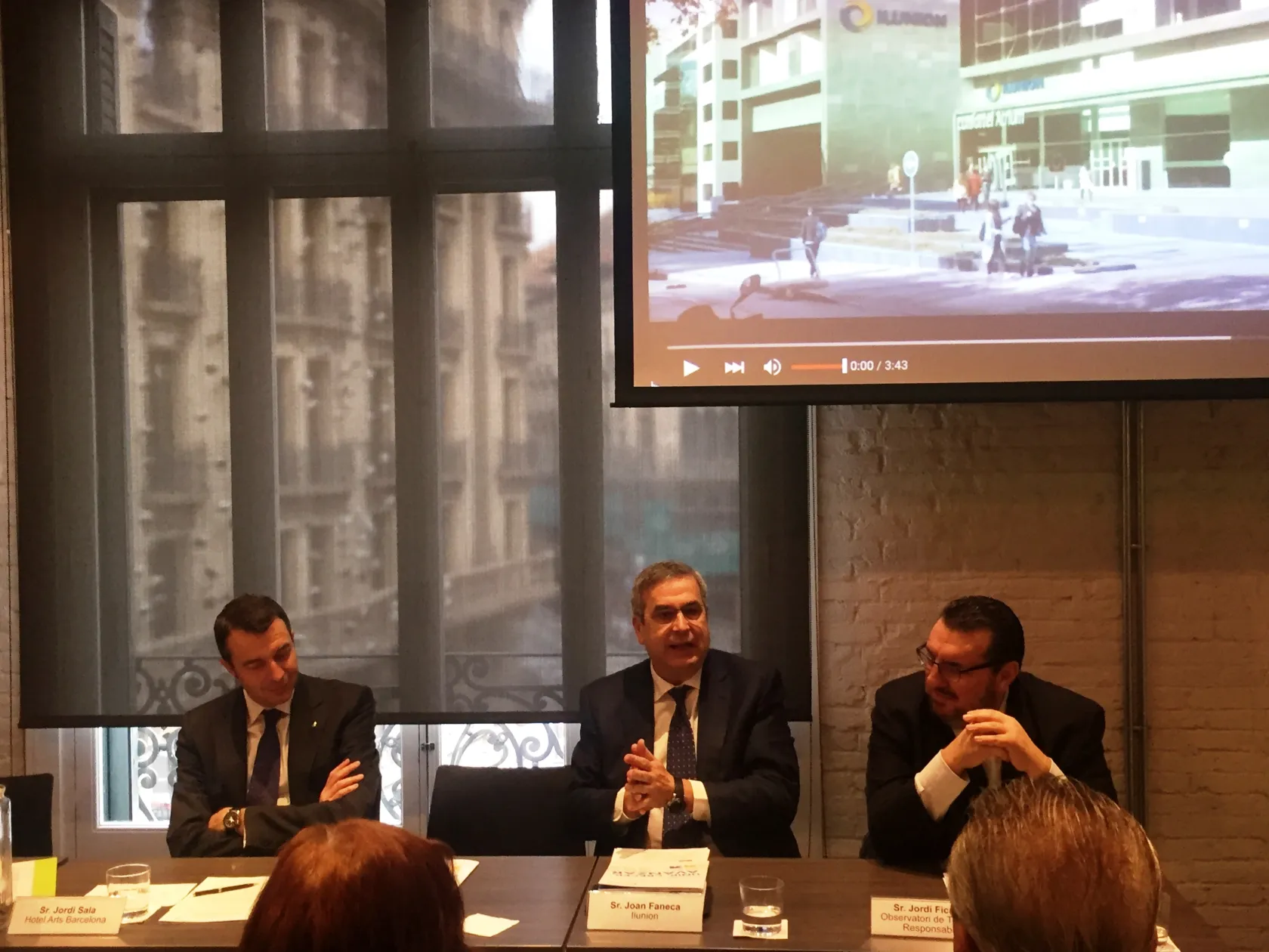 Joan Faneca en las III jornadas de RSC hotelera