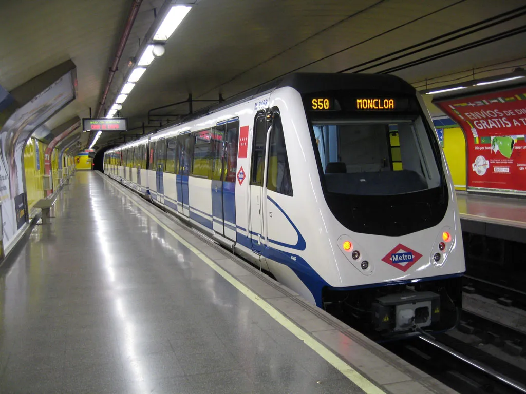 Fotografía del Metro de Madrid 