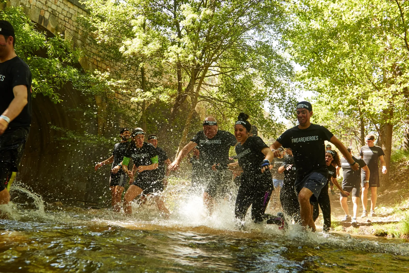 Participantes de ILUNION en Spartan Race