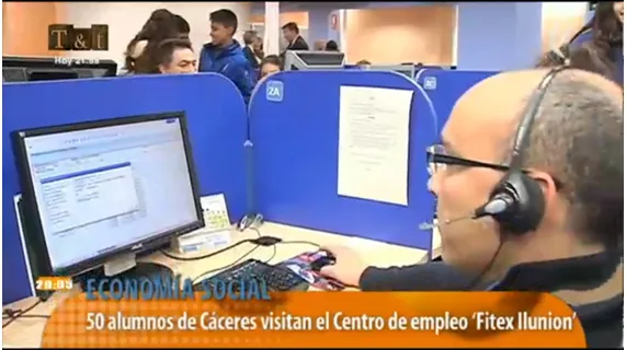 Visita Fitex Concurso Escolar ONCE